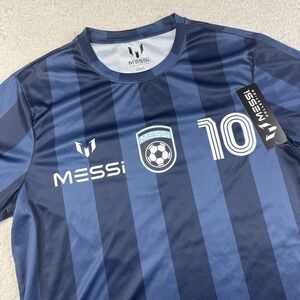 Lionel Messi Collection #10 Soccer Jersey Mens Size Large New With Tags NWT